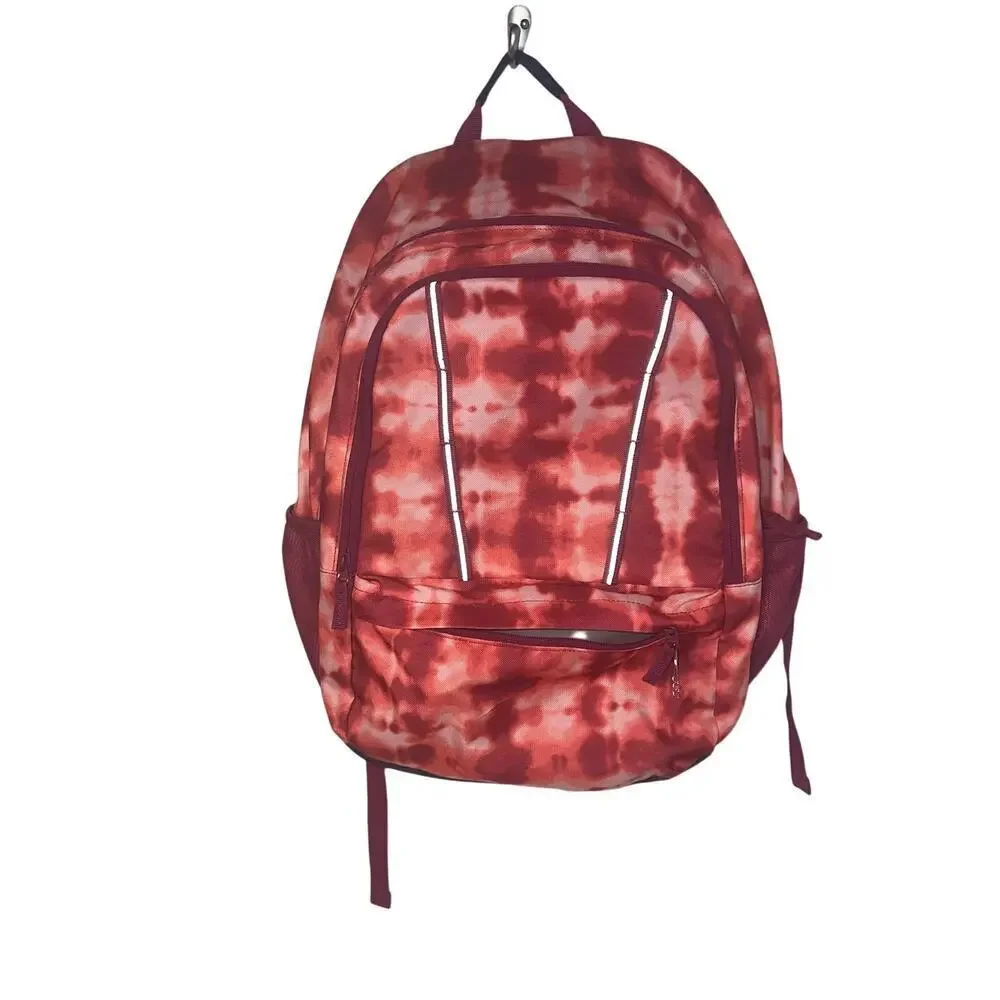 Kids TechPack XL Backpack in the Pale‎ Orchid Burst Tie Dye pattern Reflective